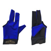 2019 Champion Cut 3 finger Pool Cue Stick Glove- Left hand Predator( Blue )